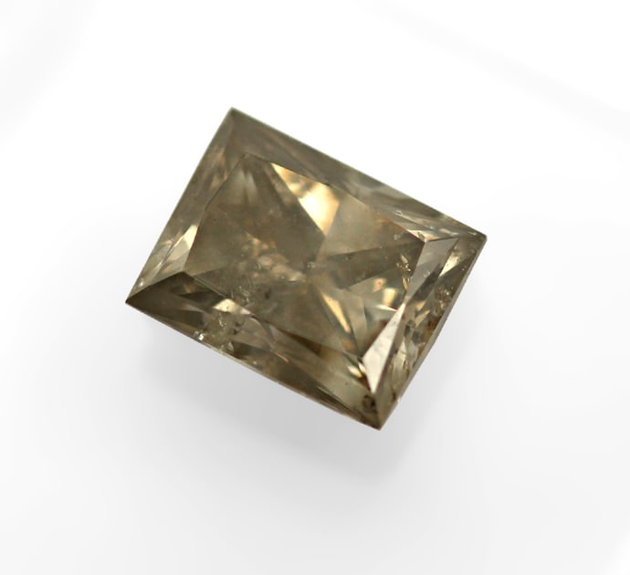 Foto 2 - Princess Cut Diamant 0,54ct P-R Brown IDL, Q3412