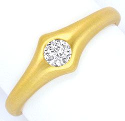 Foto 1 - Toller Diamant-Designer-Ring 0,23 Carat massiv Gelbgold, R1110